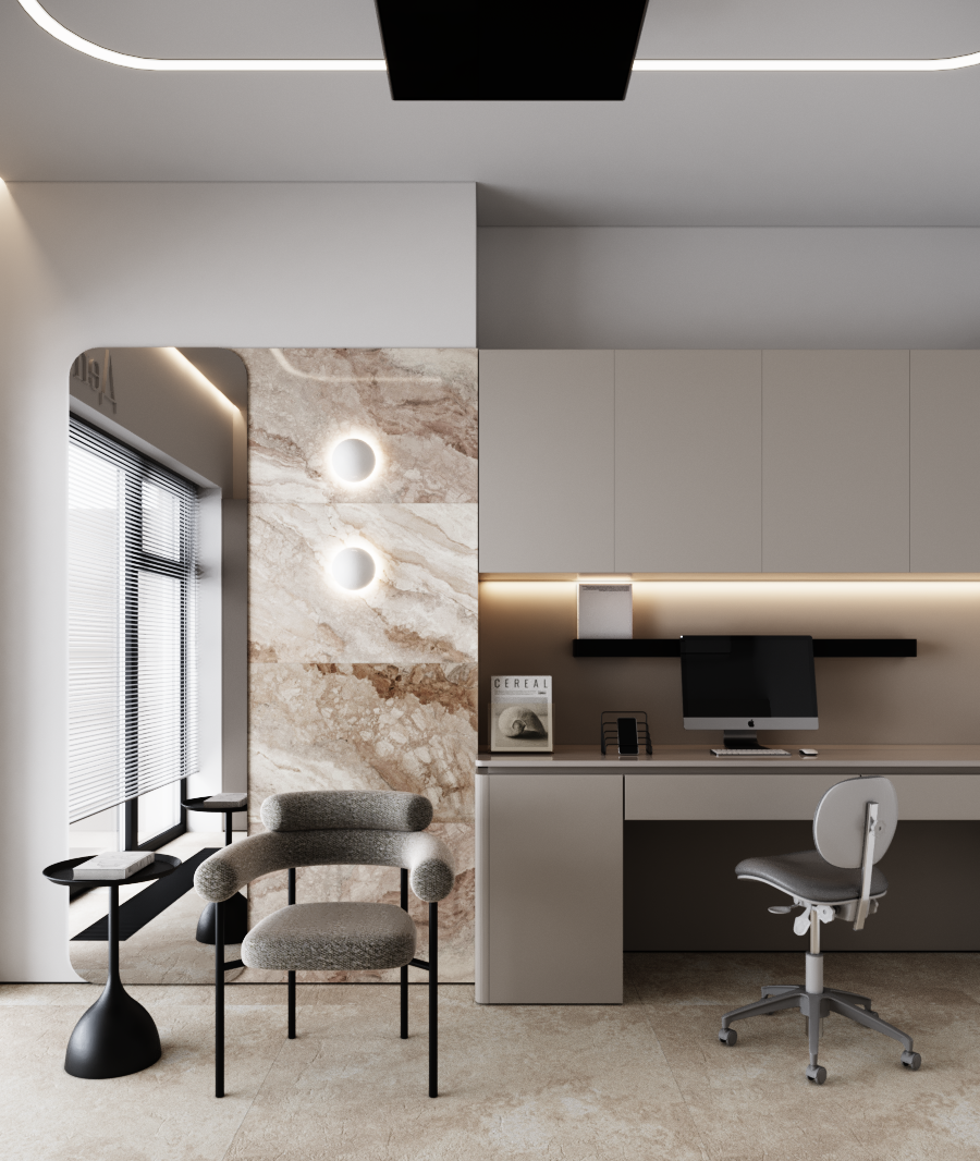 Кабинет ортопедии стоматологической клиники Детали в Новосибирске - современное оборудование